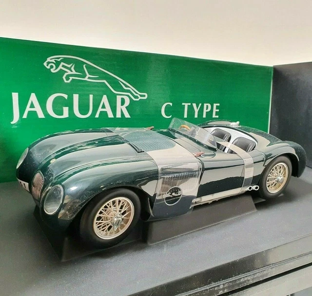 Jaguar C-Type 1951 Grise - Autoart 73502 échelle 1/18 - Miniature Collection