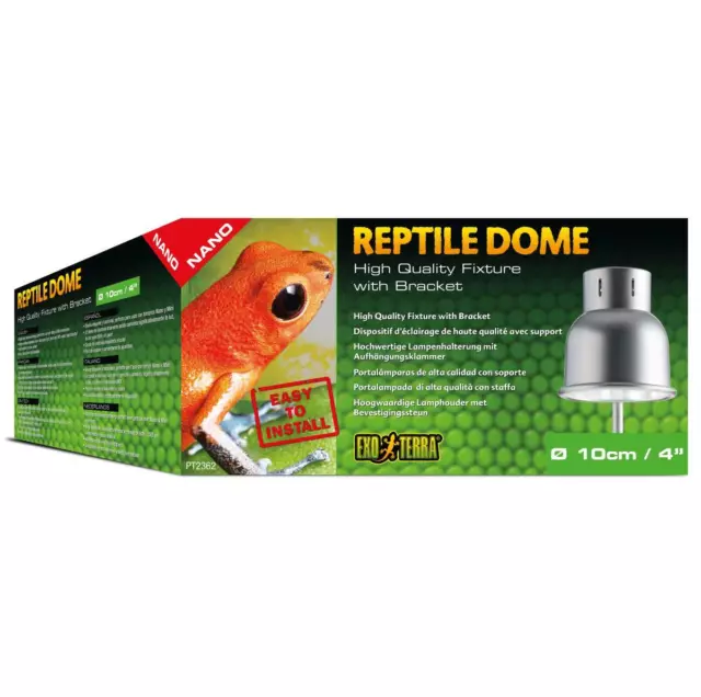 Exo Terra Reptile Dome NANO Ø 10 cm  Terrarien inklusive Halterung  -  PT2362