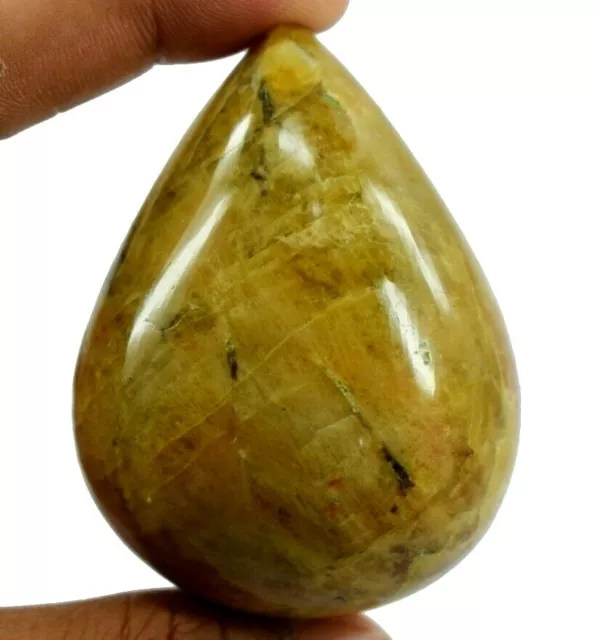 Natural 647 Ct Certified Yellow Beryl Emerald Pear Shape Gemstone Weekend Sale