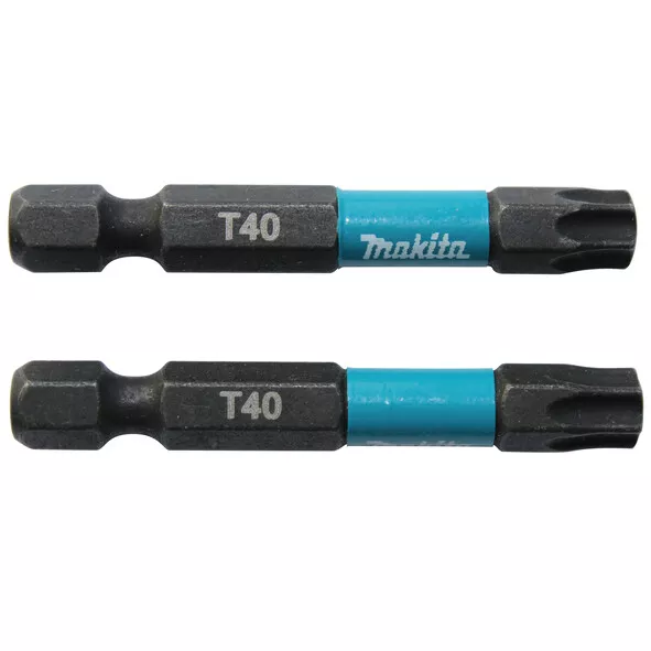 Makita B-63775 Choc Schraubendreher-Bit 2 Pièce T15 50 MM En S2 Sepzialstahl