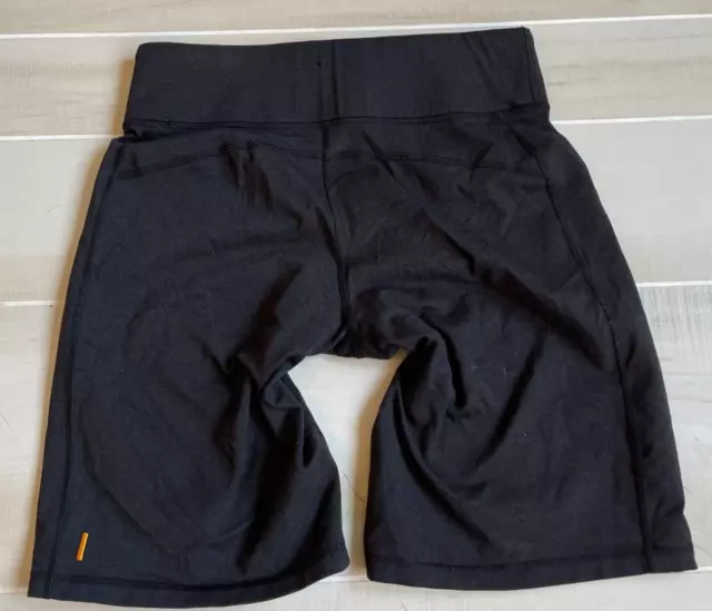 Lucy X training   black pull on workout athletic shorts sz S women's 10.5" ins