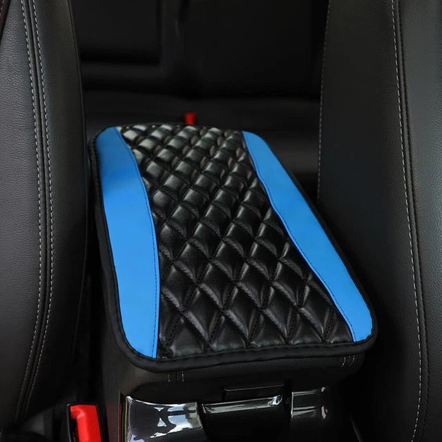 Universal Faux Leather Car Central Armrest Box Console Cover Pad Accessories