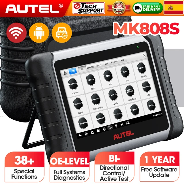Outil De Diagnostic Automobile Autel AP200 MK808 OBD2 - Version 1.03, Activation 1 Ou 2 Ans