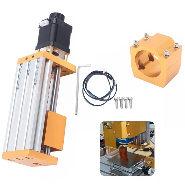 Attuatore Lineare A Vite A Ricircolo Di Sfere 1204 | Corsa 400mm, Motore Passo-Passo | Alta Precisione - Foto 5