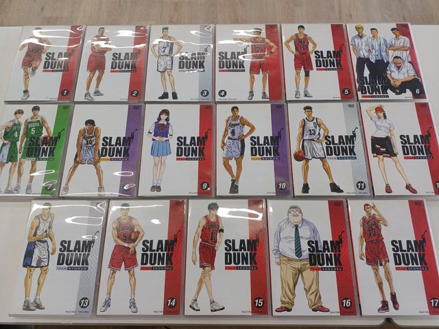 TOEI ANIMATION ANIME DVD set SLAMDUNK all 17 volumes set £206.54 ...