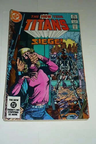 The NEW TEEN TITANS Comic - Vol 4 - No 35 - Date 10/1983 - DC Comic  LOOSE COVER