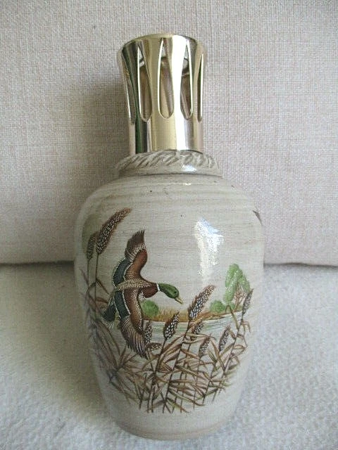 Lampe Berger Breugnot En Faïence – B.O, Vintage, Fonctionnelle