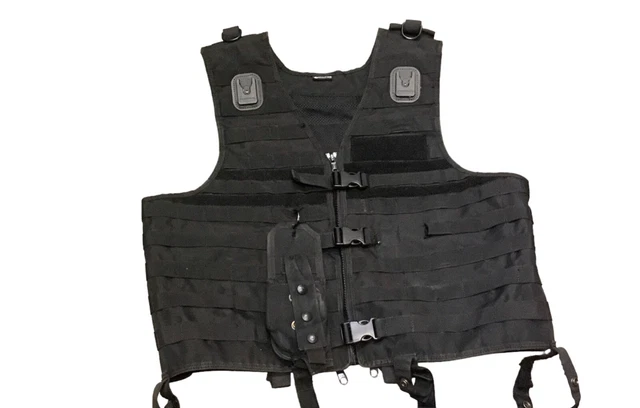 ex Police Molle Vest Size Medium Adjustable made by Eclipse
