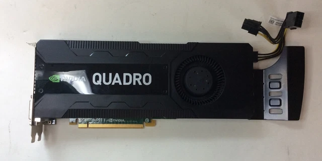 Dell NVIDIA Quadro K5000 PCIe 2.0 x16 4GB GDDR5 Graphics Card RCFKT