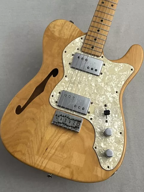 Fender Japan E-Gitarre Thinline Telecaster Natural TN72-85 Gebraucht