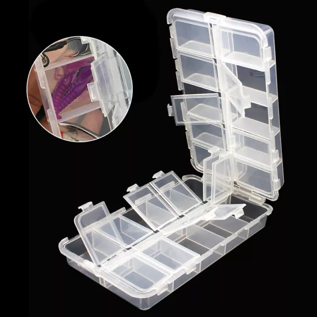 157PCS Fishing Tackle Box With Lures Kit Hooks Bait Fish Case Accessories  Tool