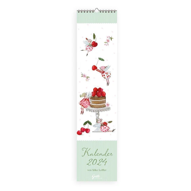 MONATSPLANER 2024 SILKE Leffler Kalender Deutsch 2024 Gr&auml;tz Verlag GmbH