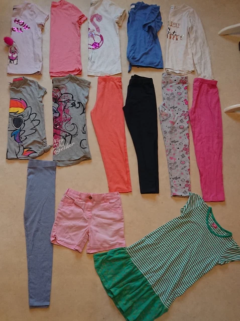 7-8 Years old GIRLS multi mixed 14 ITEM SUMMER BUNDLE