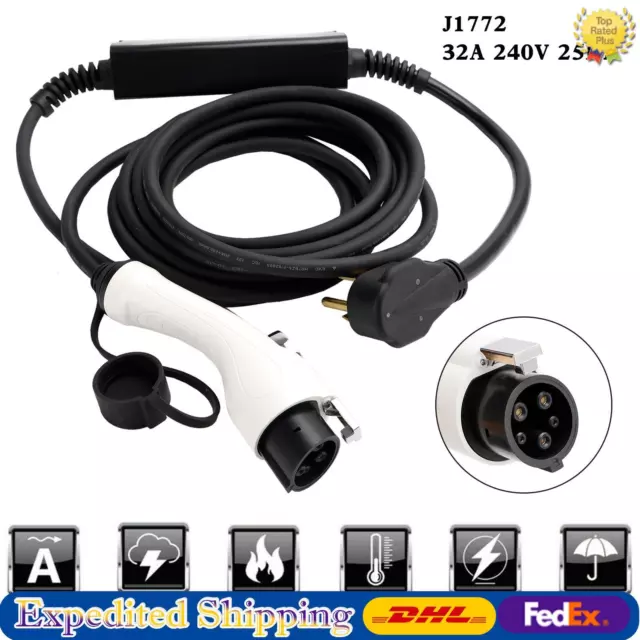 WB20 Level 2 EV Charging Station Us Standard 32A 7.2KW, 20FT Cable, NEMA  14-50 Plug, Compatible With J1772 EVs Manufacturer and Factory