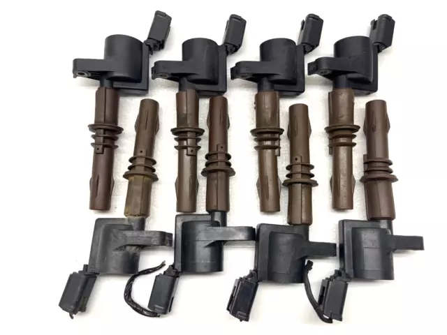 8 OEM Motorcraft DG521 Ignition Coils Ford Lincoln Mercury 5.4L 8L3Z-12029-A OE