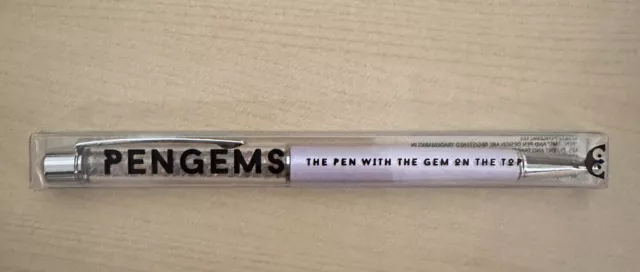 Wrapables Crystal Diamond Ballpoint Pens, 1.0mm Medium Point Wedding Pens with Refills (Set of 8 Pens + 8 Refills) Rose Gold & Silver