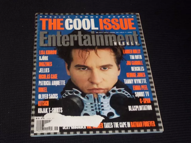 1995 July 7 Entertainment Weekly Magazine - Val Kilmer Cover - E 205