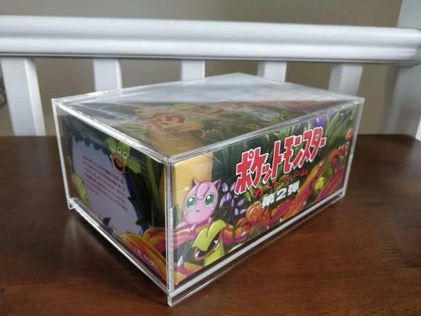 POKEMON JAPANESE BOOSTER Box Protective Display Case/Jungle/Base Set/Fossil  24.99 - PicClick UK