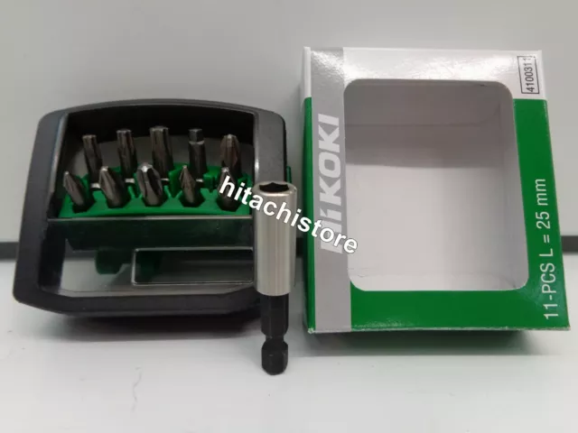 Kit Inserti Da 11 Pezzi Hta4100311 Hikoki Per Trapani Avvitatori