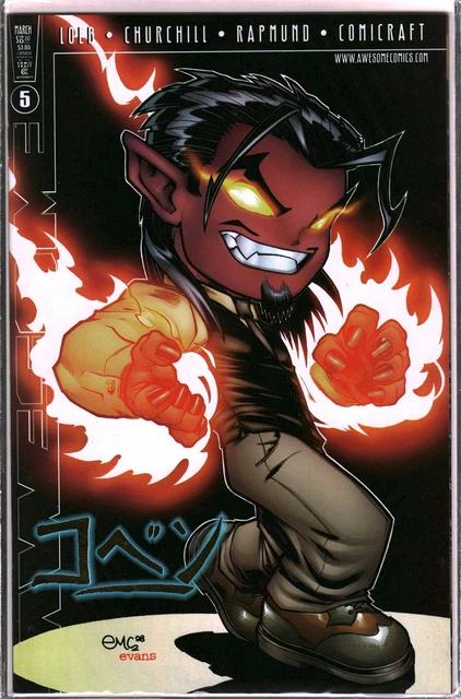 Awesome Comics The Coven #5 Dynamic Forces Foil Edition Numbered 937/2000