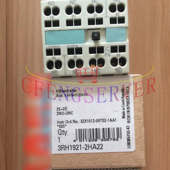 1PC New Siemens 3RH1921-2HA22 Auxiliary Switch Block