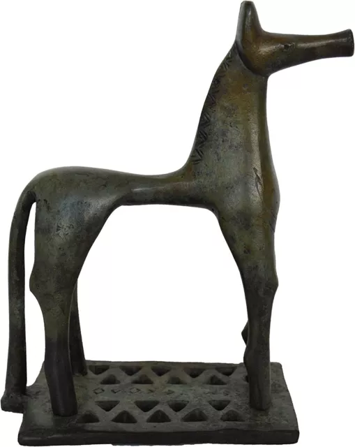 Horse of Olympia figurine statue - Pure bronze - Museum Replica Symbol of Status