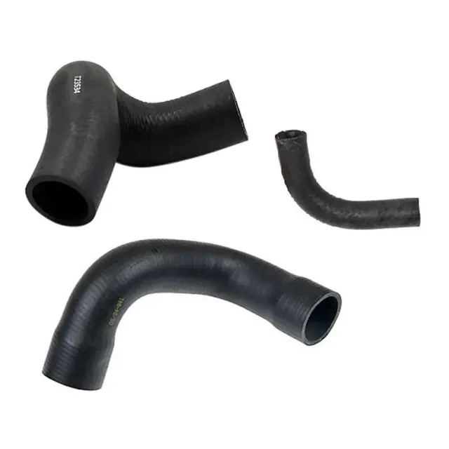 One New Radiator Hose Set: Upper, Lower and Bypass Hoses Fits John Deere Models