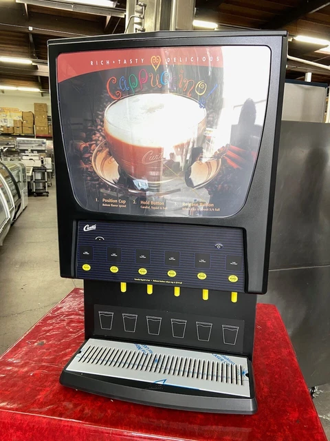 NEW Curtis PCGT6300 Cappuccino Machine Counter Coffee Mix Maker Hot Drink #9123