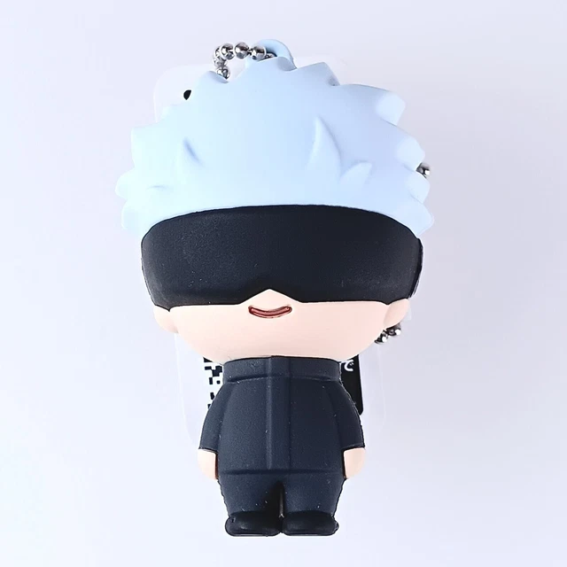 PORTACHIAVI MASCOTTE IN Gomma 3D Satoru Gojo Jujutsu Kaisen Dal - Foto 10