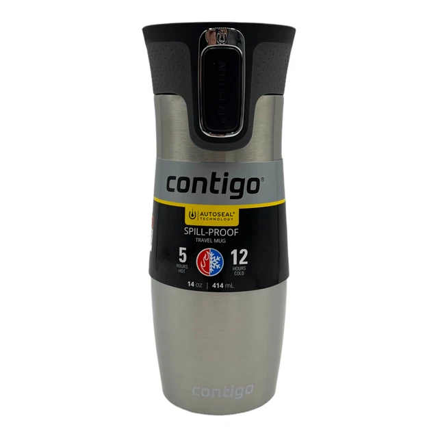 Contigo AUTOSEAL West Loop Vacuum-Insulated Stainless Steel 14 oz. Travel Mug