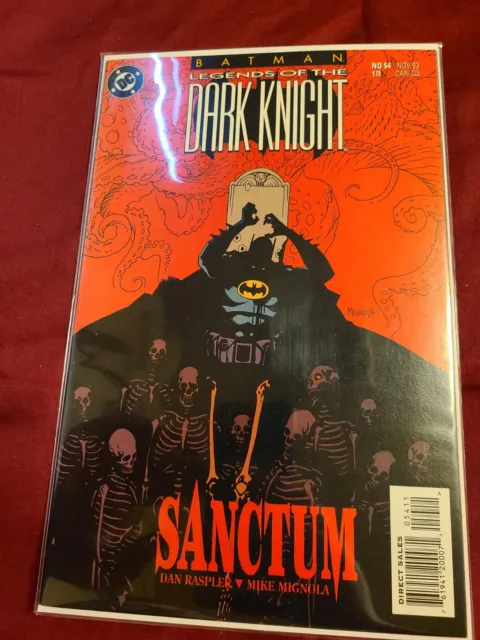BATMAN LEGENDS OF THE DARK KNIGHT #54 DC 1993 VF SANCTUM Mike Mignola