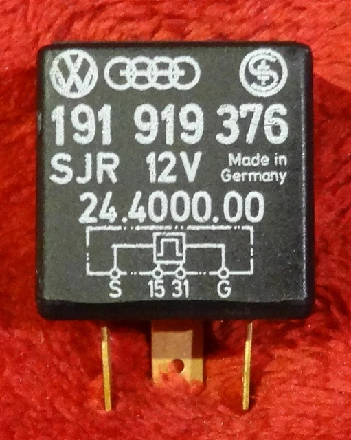 ORIGINAL VW / Audi indicator relay 43 12V 191 919 376 new made in