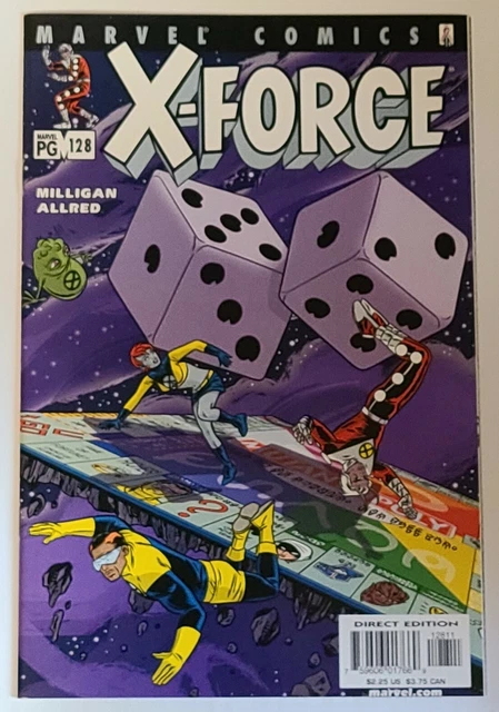 X-Force #128 (Marvel 2002 Series) Nos 9.4+Nm Grade, Peter Milligan Story, Allred