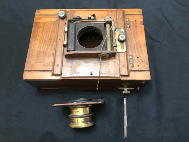 Chambre Photographique Ancienne Format 13x18cm – Pour Procédés Anciens Comme Collodion – Occasion