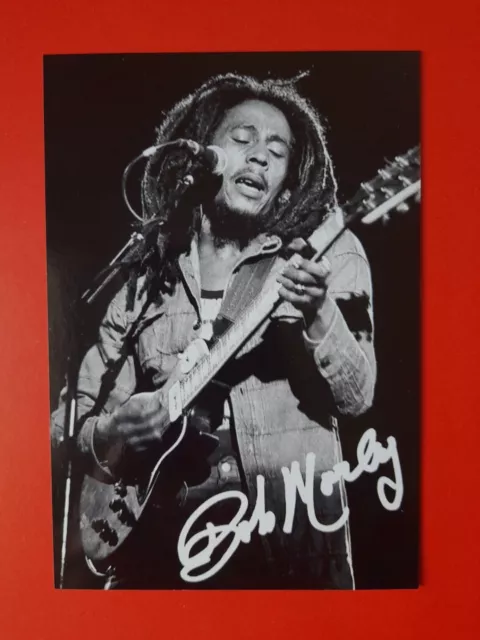 Bob Marley Signed Autographed Photo