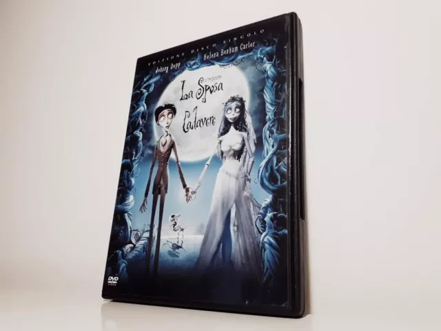 LA SPOSA CADAVERE (2005) di Tim Burton con Johnny Depp DVD COME NUOVO 