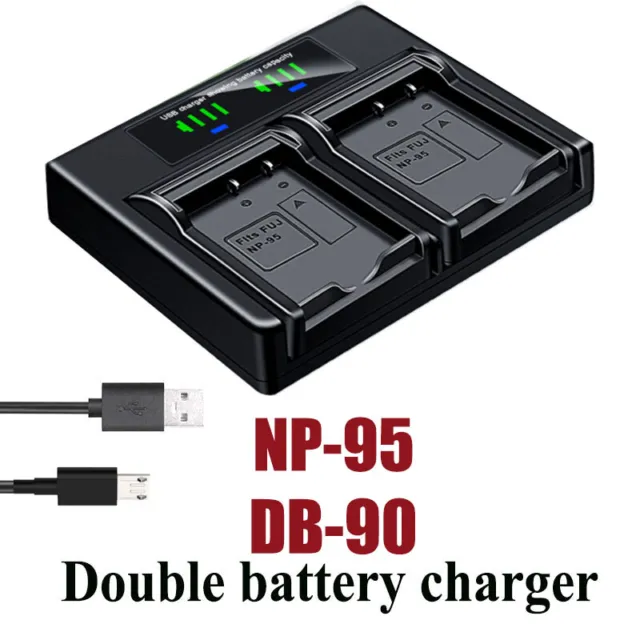 USB Battery Charger For RICOH DB-90 BJ-9 GXR P10 GXR S10 GXR Mount A12