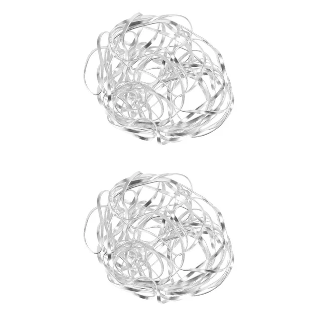 2 Pcs Fixateur De Fleurs Flexible Tige Fil Florale Verte Tiges