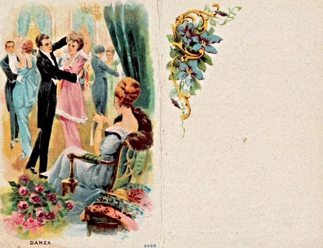 Calendarietto 1915 La Danza   Ben Tenuto