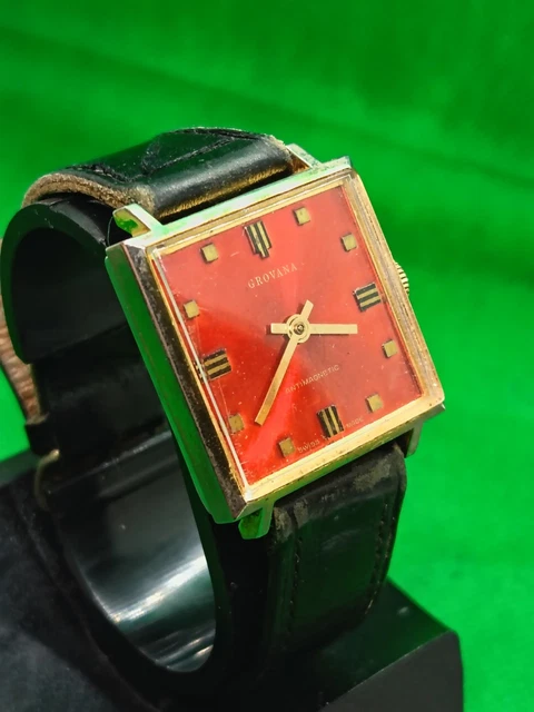 GROVANA OF SWITZERLAND watch mens £34.97 - PicClick UK display picture 1