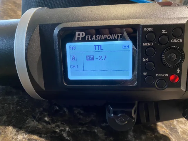 Flashpoint XPLOR 600 TTL R2 Montaje Bowens Nikon Como Nuevo Propietario Original