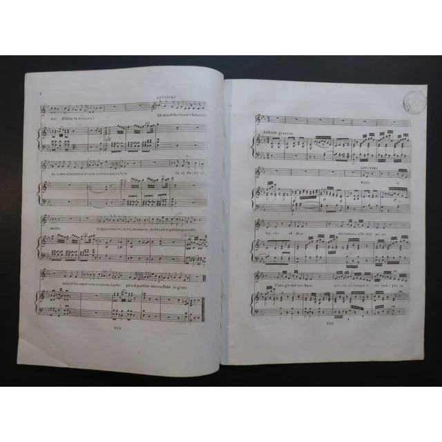 MAYR Giovanni Simone Lodoïska No 2 Chant Piano ou Harpe ca1800 3