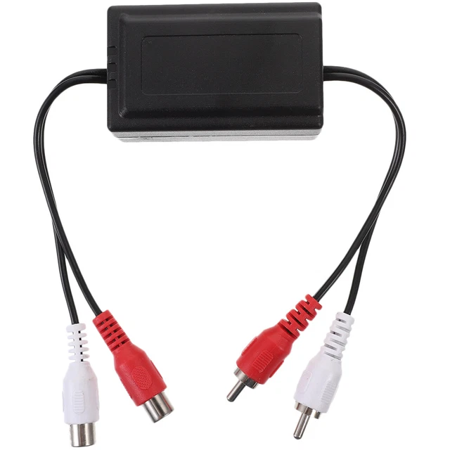 3.5mm Auto Amplificatore Audio Noise Filter Ground Loop Isolatore Soppressore Novita 88057151 - Foto 2