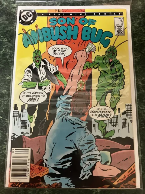 Son Of Ambush Bug #3 Dc Comics (1986) Newsstand VF-NM