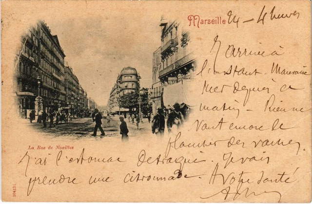CPA MARSEILLE La Rue de Noailles (68462)