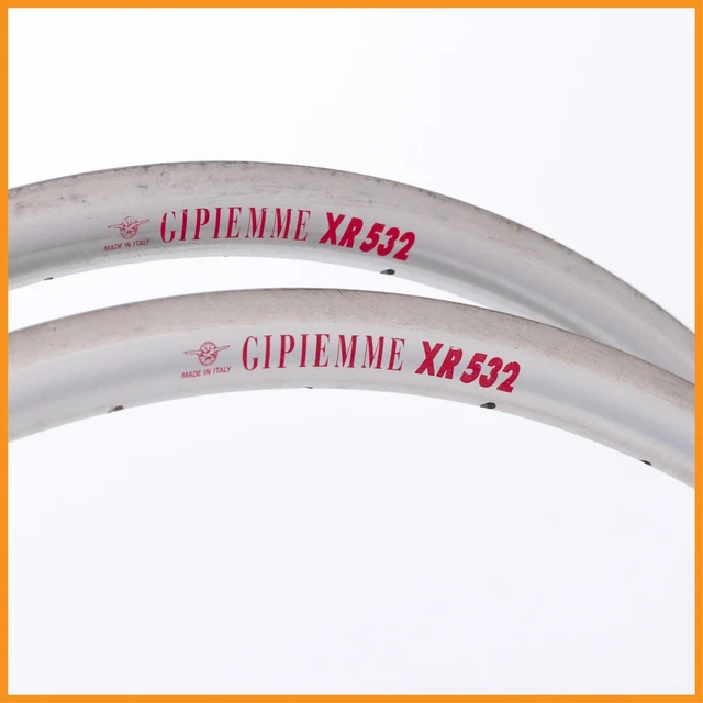 Jante Vintage Gipiemme Tecno XR 532 Aero - 700c, 32 Trous, Aluminium, New Old Stock