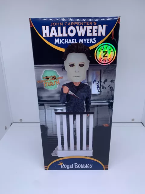 Michael Myers Glow Mask Royal Bobbles Zavvi Exclusive Limited Only 600 Made