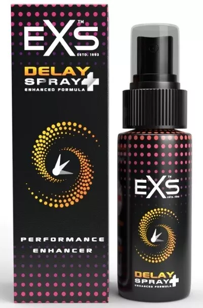 EXS Delay Spray + new Verzögerungsspray Aktverlängernd Orgasmus längere Sex 50ml