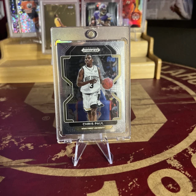 Chris Paul  22-23 Prizm Draft Picks SILVER PRIZM! #8 Wake Forest Demon Deacons
