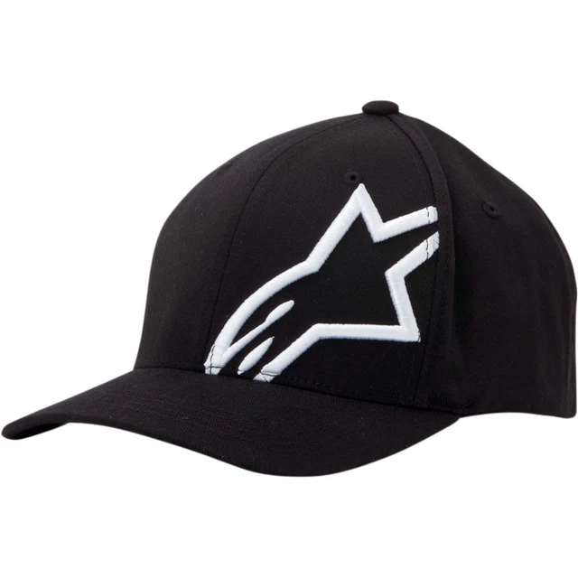Alpinestars Corp Shift 2 Flexfit Hat - Lg-XL Black/White